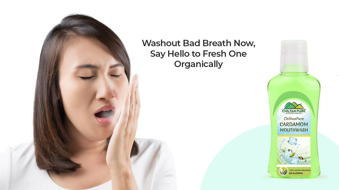 Cardamom Mouthwash - Washout Bad Breath Now, Say Hello to Fresh One Organically - Mamasjan