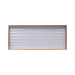 TRAY GLASS RECTANGULAR 202503-114 Default Title - MamasJan Crockery