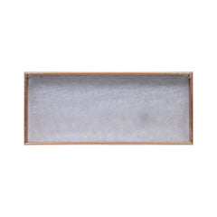TRAY GLASS RECTANGULAR 202503-116 Default Title - MamasJan Crockery
