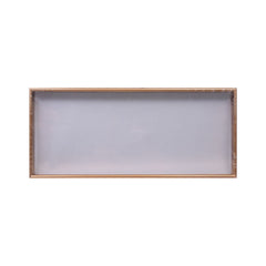 TRAY GLASS RECTANGULAR 202503-120 Default Title - MamasJan Crockery
