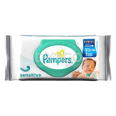 Pampers Sensitive Baby Wipes (Box = 56Pcs)