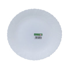 PLATE DINNER MANAL WHITE M0029 Default Title - MamasJan Crockery