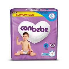 Canbebe Baby Diapers Economy Pack Extra Large size 6 24Pcs