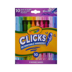 588373 CRAYOLA CLICKS MARKER 10 CLR A.I Default Title - MamasJan Toys