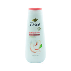 DOVE BODY WASH REBALANCING WHITE PEACH & RICE MILK 591 ML Default Title - MamasJan skincare