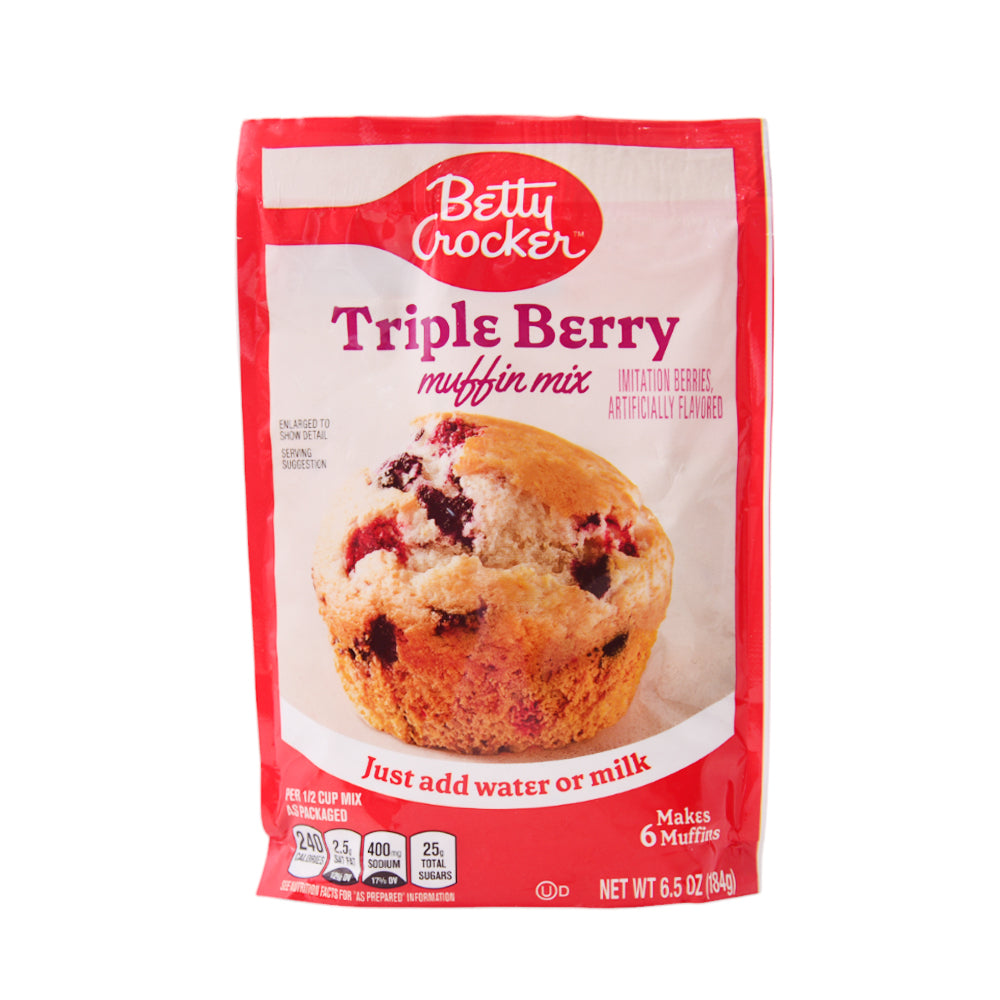 BETTY CROCKER MUFFIN TRIPLE BERRY MIX 184G Default Title - MamasJan Grocery