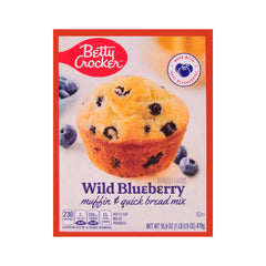 BETTY CROCKER WILD BLUEBERRY MUFFIN & BREAD MIX 479G Default Title - MamasJan Grocery