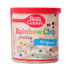 BETTY CROCKER RAINBOW CHIP FROSTING ORIGINAL 453G Default Title - MamasJan Grocery