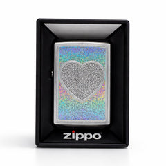 ZIPPO LIGHTER HEART DESIGN 741549780 205 Default Title - MamasJan Tobacco Shop