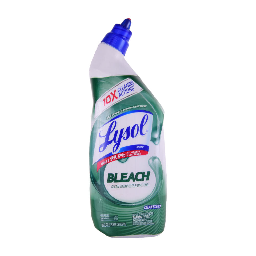 LYSOL TOILET CLEANER WITH BLEACH 2IN1 709 ML Default Title - MamasJan Grocery Nonfood