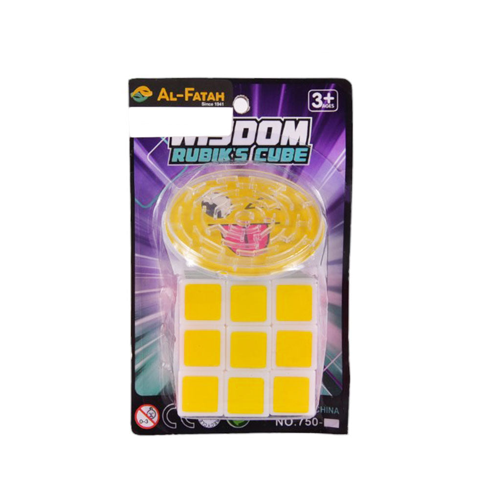 750-156 WISDOM RUBIC CUBE 3X3 A.I Default Title - MamasJan Toys