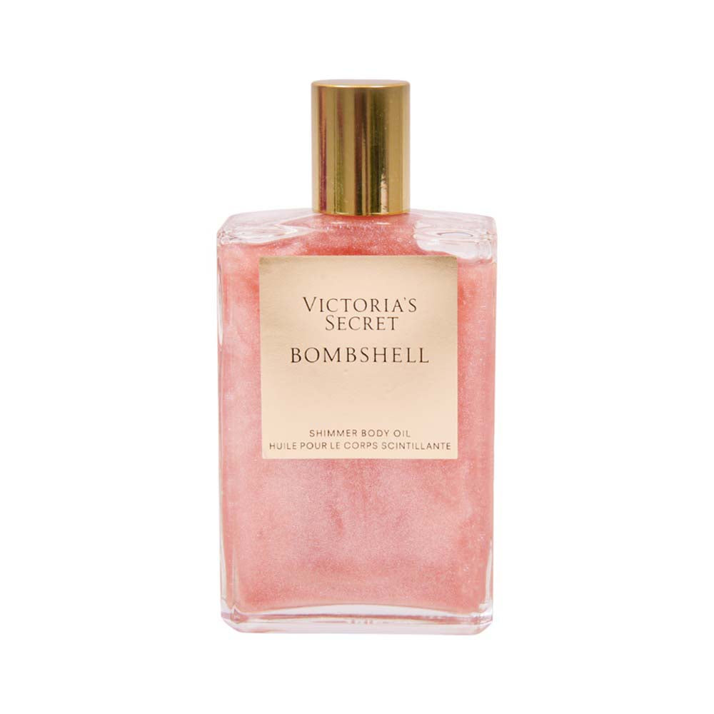 VICTORIA S SECRET BOMB SHELL SHIMMER BODY OIL 94.6 ML Default Title - MamasJan Makeup