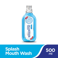 Sensodyne Splash Cool Mint Mouth Wash 500ml