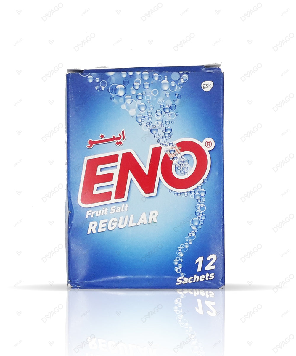 Eno Fruit Salt Regular Sachet (1 Box = 12 Sachets)