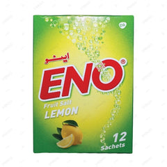 Eno Fruit Salt Lemon Sachet (1 Box = 12 Sachets)