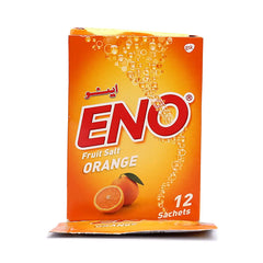 Eno Fruit Salt Orange Sachet (1 Box = 12 Sachets)