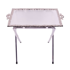 FRAME TEA TRAY SILVER LARGE 2022 Default Title - MamasJan Household