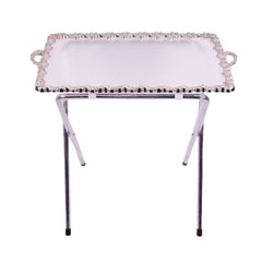 FRAME TEA TRAY SILVER LARGE 2024 Default Title - MamasJan Household