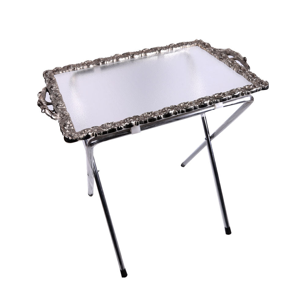 Frame Tea Tray Silver Large 2026 Default Title - MamasJan s