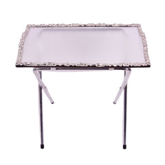 FRAME TEA TRAY SILVER LARGE 2027 Default Title - MamasJan Household