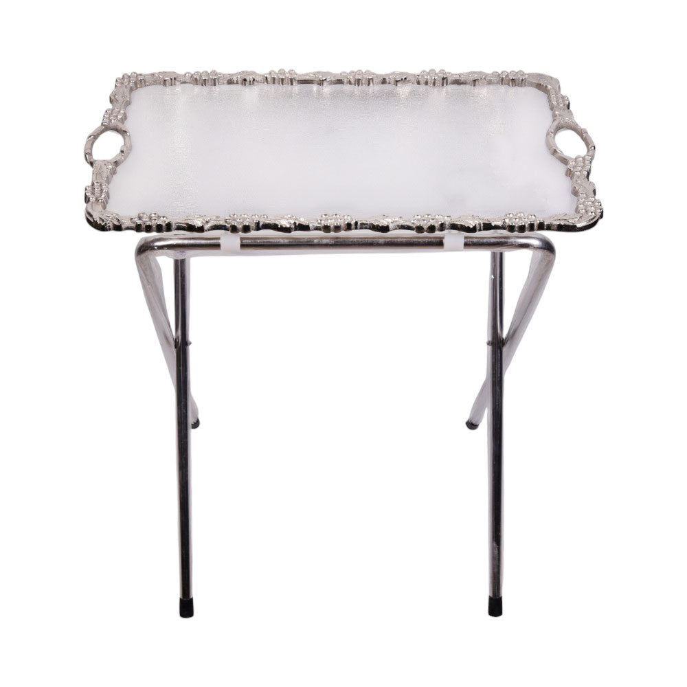 FRAME TEA TRAY SILVER LARGE 2028 Default Title - MamasJan Household