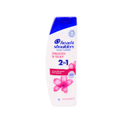 HEAD & SHOULDER SHAMPOO SMOOTH & SILKY 2 IN1 370 ML Default Title - MamasJan haircare