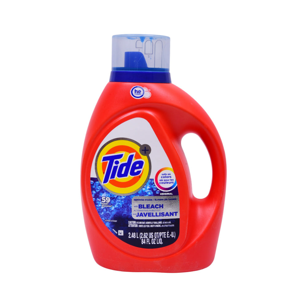 TIDE WITH BLEACH WASHING LIQUID ORIGINAL JAVELLISANT 2.48 LT Default Title - MamasJan Grocery Nonfood