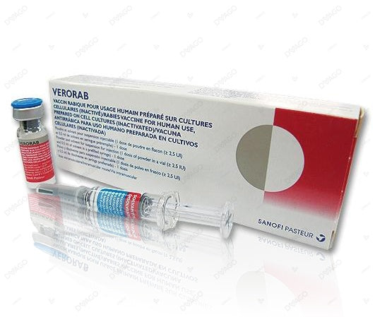 Verorab Injection 0.5ml (1 Box = 5 Injection)