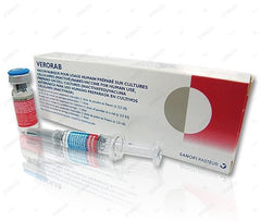 Verorab Injection 0.5ml (1 Box = 5 Injection)
