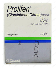 Prolifen Capsules 50mg (1 Box = 1 Strip)(1 Strip = 10 Capsules)