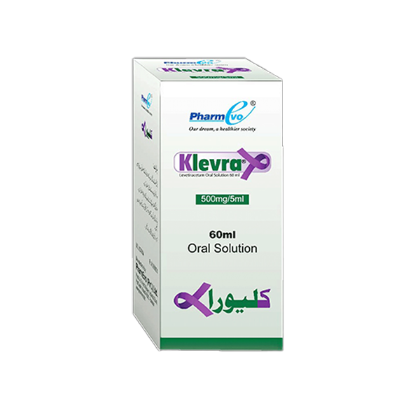 Klevra 60ml Oral Solution 500mg/5ml