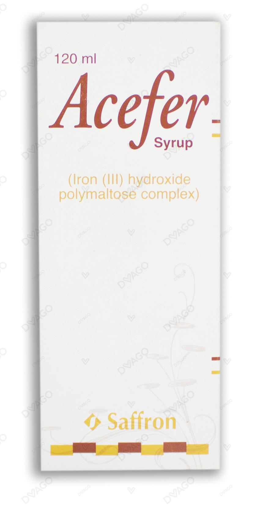 Acefer 120ml Syrup 50mg/5ml