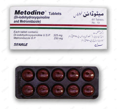 Metodine Tablets 325mg/250mg (1 Strip = 10 Tablets)