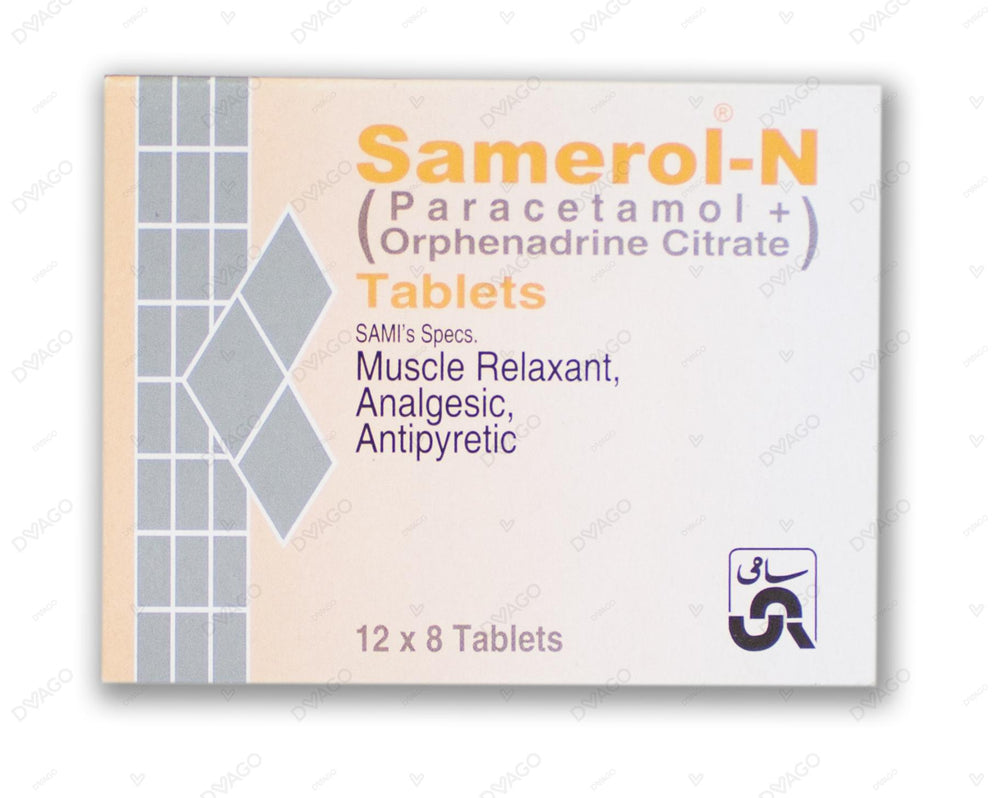 Samerol-N Tablets (1 Strip = 8 Tablets)