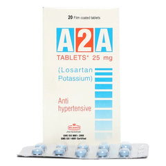 A2A Tablets 25mg (1 Strip = 10 Tablets)