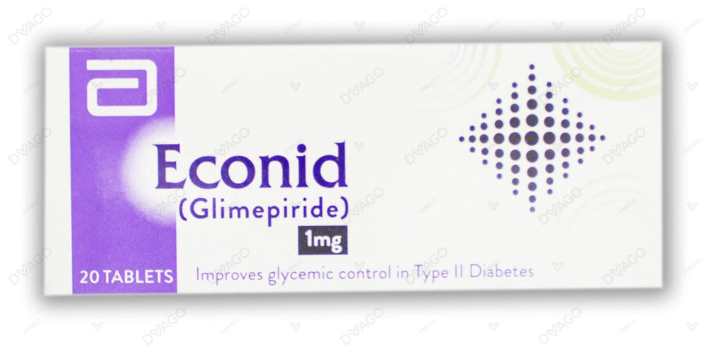 Econid Tablets 1mg (1 Strip = 10 Tablets)