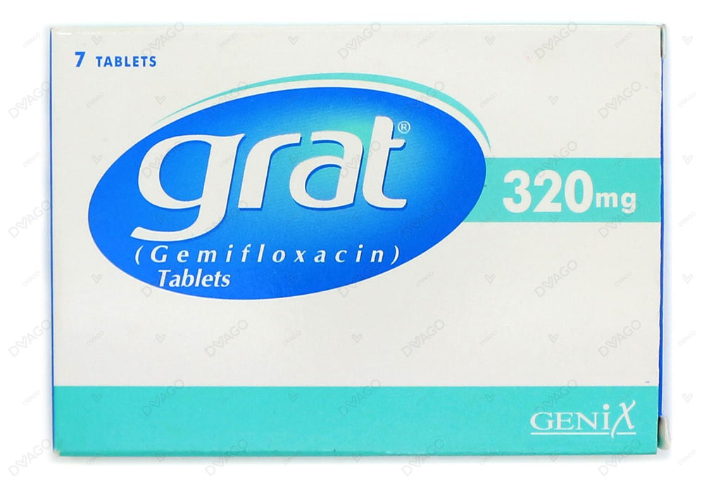 Grat Tablets 320mg (1 Box = 1 Strip)(1 Strip = 7 Tablets)