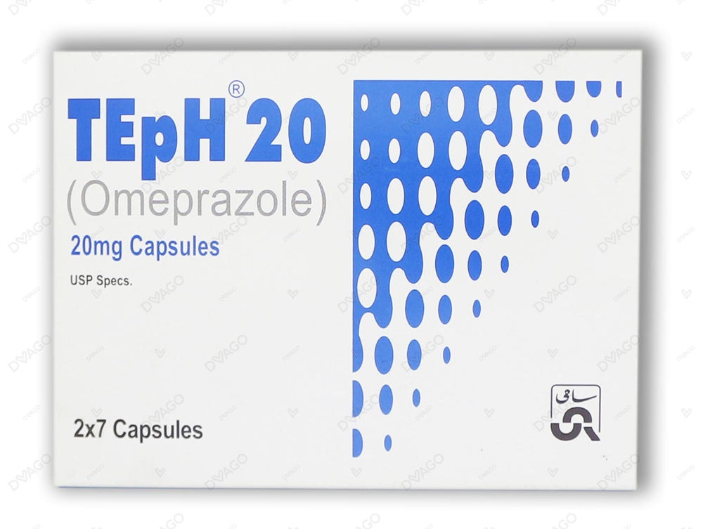 Teph Capsules 20mg (1 Strip = 7 Capsules)