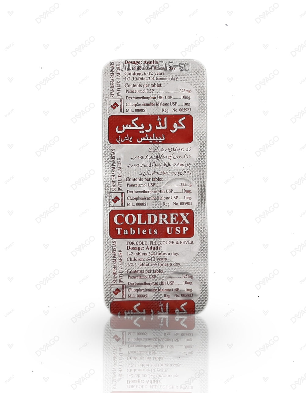 Coldrex Tablets (1 Box = 10 Strips) (1 Strip = 10 Tablets)
