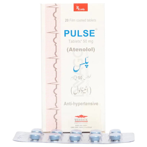 Pulse Tablets 50mg (1 Strip = 10 Tablets)