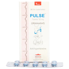 Pulse Tablets 50mg (1 Strip = 10 Tablets)