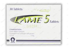 Lame Tablets 5mg (1 Strip = 15 Tablets)