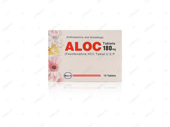 Aloc Tablets 180mg (1 Box = 10 Tablets)