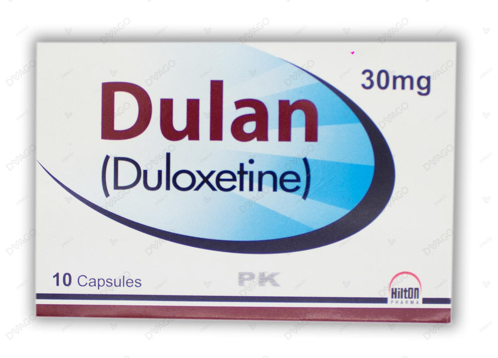 Dulan Capsules 30mg (1 Box = 1 Strip)(1 Strip = 10 Capsules)