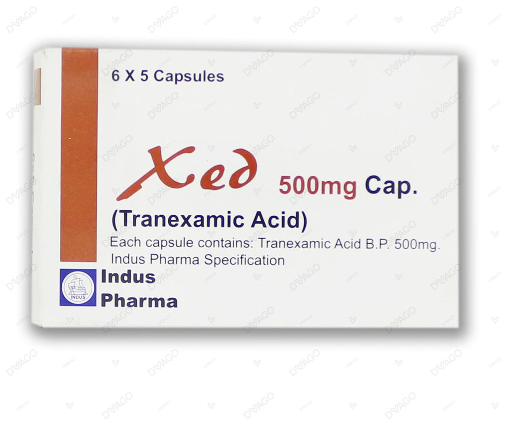 Xed Capsules 500mg (1 Strip = 5 Capsules)