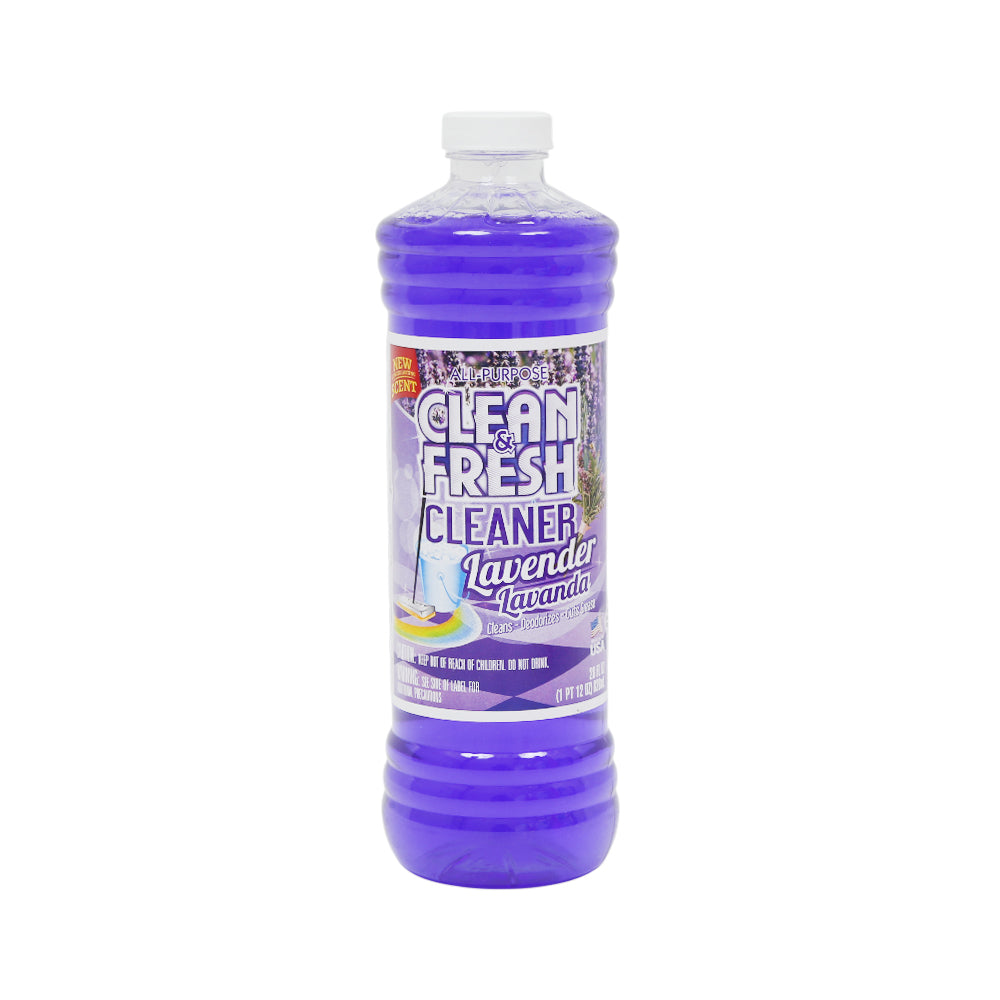 CLEAN & FRESH CLEANER LAVENDER LAVANDA 828 ML Default Title - MamasJan Grocery Nonfood