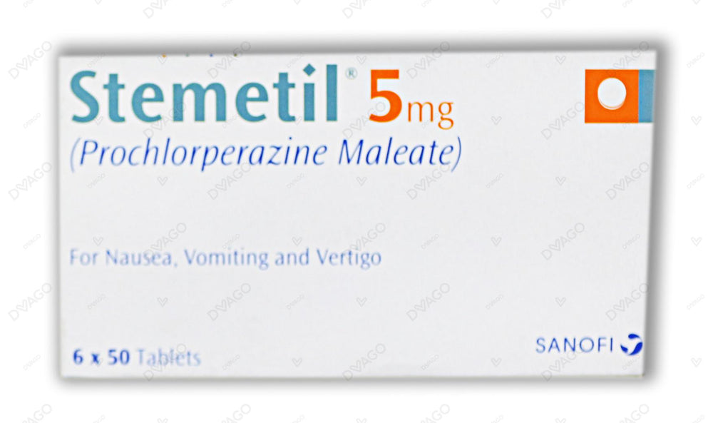 Stemetil Tablets 5mg (1 Strip = 50 Tablets) (1 Box = 6 Strips)