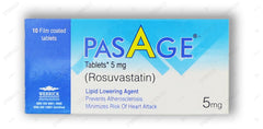 Pasage Tablets 5mg (1 Box = 1 Strip)(1 Strip = 10 Tablets)