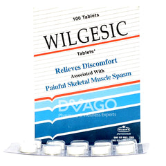 Wilgesic Tablets 450mg/35mg (1 Strip = 10 Tablets)