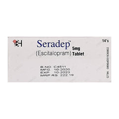Seradep Tablets 5mg (1 Strip = 7 Tablets)
